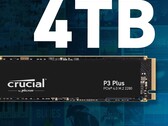 The Crucial P3 Plus 4TB SSD has gone on sale at Best Buy and Amazon (Image: Crucial)