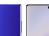A concept of how the Galaxy Note 20 could look. (Image source: @_yptech_)