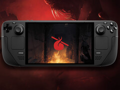 The Frictional Games bundle will expire on April 02, 2026. Pictured: an edited picture showing the Steam Deck running Amnesia: The Bunker.