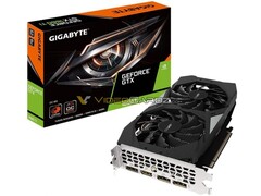 The Gigabyte GeForce GTX 1660 Ti OC Edition. (Source: Videocardz)