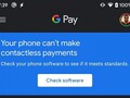 Google Pay will tell you if your phone fails SafetyNet on its start-up soon. (Source: XDA)