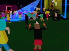 Hallucinate is a no-commitment online rave where you don't need to sign up at all.
