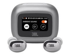 JBL Live Buds 3 earbuds and touchscreen case (Image source: JBL)