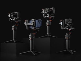 Wide compatibility: DSLRs, mirrorless cameras, action cams, smartphones, and more (Image source: Hohem)