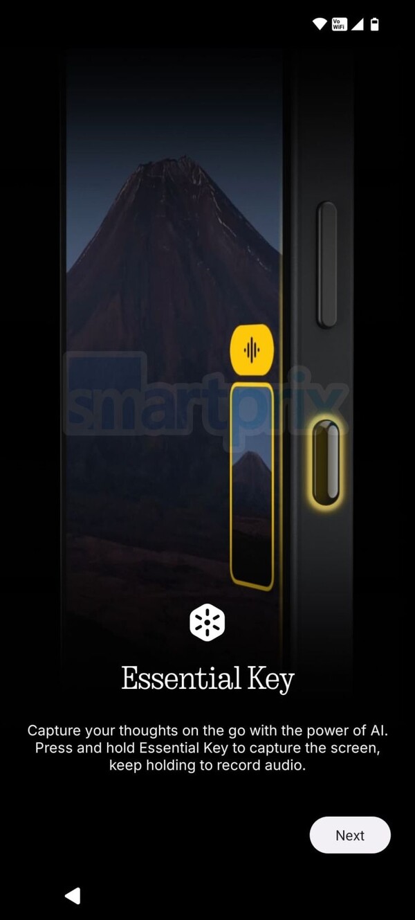 The Phone (3a)'s Essential Key sits below the power button on the right side of the phone. (Image source: Smartprix)