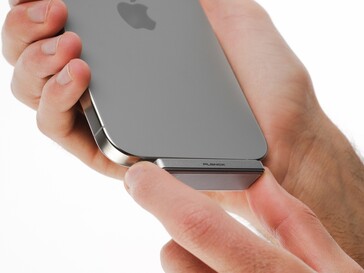 Planck smartphone SSD installation (Image source: ShiftCam)
