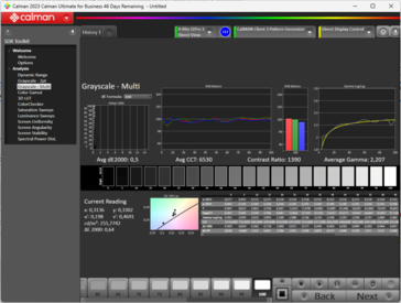 Calman ColorChecker normal mode