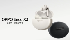 The OPPO Enco X3 wireless earbuds. (Image source: OPPO)