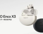 The OPPO Enco X3 wireless earbuds. (Image source: OPPO)