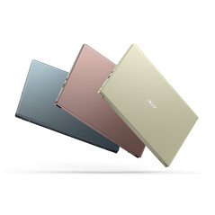 Acer Swift X - Color options. (Image Source: Acer)