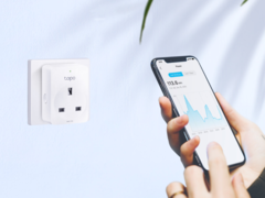 The Tapo P110M Mini Smart Wi-Fi Plug (pictured) is getting Matter 1.3. (Image source: Tapo, edited)
