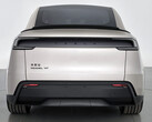 The Tesla Model Y L logo is stylized to hint at a 3-row SUV. (Image source: MIIT)
