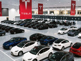 The delivery hub in Fremont (image: Tesla)