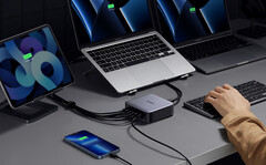 The UGREEN Nexode 200 W Charger can power up to six devices. (Image source: UGREEN)