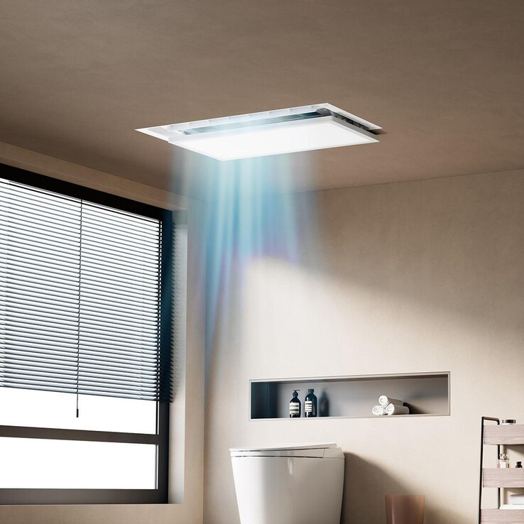 The Xiaomi Mijia Smart Bathroom Heater P1. (Image source: Xiaomi)