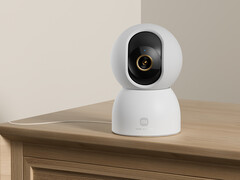 The Smart Camera C701 costs €59.99 in the EU. Pictured: the security camera installed upright. (Image source: Xiaomi)