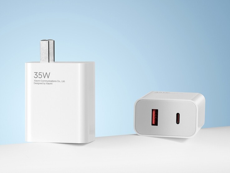 The Xiaomi Mi 35 W Dual Port Charger. (Image source: Xiaomi)