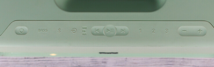 Control panel of the Teufel Boomster 4