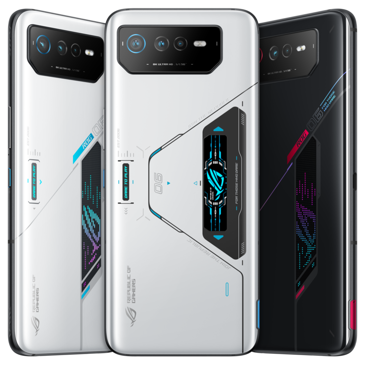 Asus ROG Phone 6 and ROG Phone 6 Pro (image via Asus)