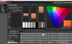 ColorChecker before calibration