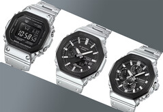 Casio Black tone full-metal watches. (Image source: Casio)