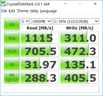 CrystalDiskMark (SSD)