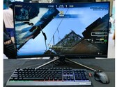 The new Hisense Hardcore Gaming Monitor has been unveiled in Shanghai. (Image source: Hisense/Weibo)