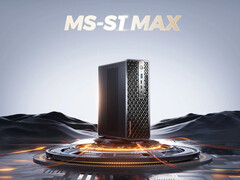 Minisforum will sell the MS-S1 Max in a single colour option with an aluminium housing. (Image source: Minisforum)
