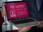 Qatar Airways' new service loans passengers a replacement laptop. (Source: Qatar Airways)