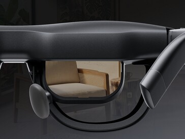See through OLED display.
