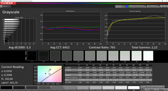 CalMAN: Grayscale pre-calibration