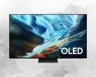 Front of 55-inch Samsung S90H OLED TV shown