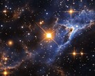 Illustration by an artist showing a Nova. (Image source: vetrana, Adobe Stock)