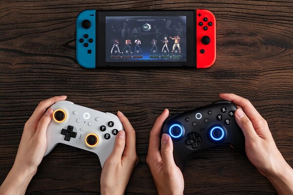 The 8BitDo Ultimate 2 Bluetooth Controller is available in only two colors and is compatible with Windows and Switch only. (Image source: 8BitDo)