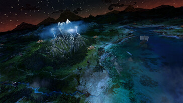 An image showing the world map in A Total War Saga: Troy.