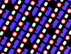 Pixel grid of the Samsung SDC4154 OLED panel - Identical to the ZenBook 14X OLED Intel