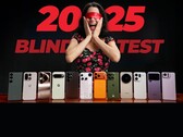 An image showing the flagship phones of 2025 that featured in the blind test (Image source: Versus via YouTube; edited)
