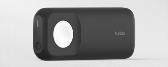 The Belkin BoostCharge Pro Fast Wireless Charger for Apple Watch + Power Bank 10K. (Image source: Belkin)