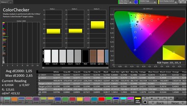 CalMAN color accuracy