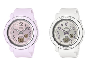 The Casio G-Shock Baby-G BGA-290SA-6A (left) and BGA-290SA-7A (right) watches