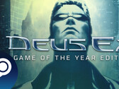 Cover art for the video game Deus Ex: Game of the Year Edition. (Image Source: GOG.com - Edited)