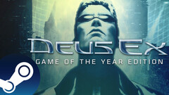Cover art for the video game Deus Ex: Game of the Year Edition. (Image Source: GOG.com - Edited)