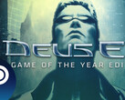 Cover art for the video game Deus Ex: Game of the Year Edition. (Image Source: GOG.com - Edited)