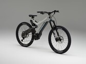 The Honda e-MTB concept electric bicycle has an unusual frame with a swingarm. (Image source: Honda)