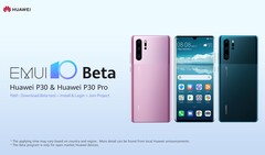 EMUI 10 beta: Available for some P30 and P30 Pro models. (Image source: Huawei)
