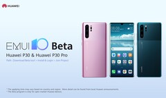 EMUI 10 beta: Available for some P30 and P30 Pro models. (Image source: Huawei)