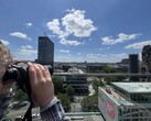 The binoculars at a preview event in Berlin several weeks ago