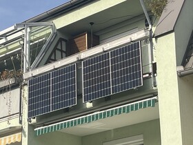 A balcony power station can charge the Oukitel Powerstation,...