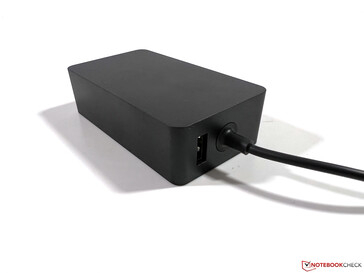 There is an additional USB-A port for charging.
