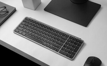 Keychron B2 Pro keyboard Space Gray. (Image source: Keychron)